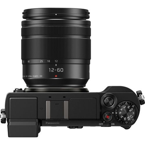Panasonic Lumix DC-GX9 Digital Camera with 12-60mm Lens (Black)