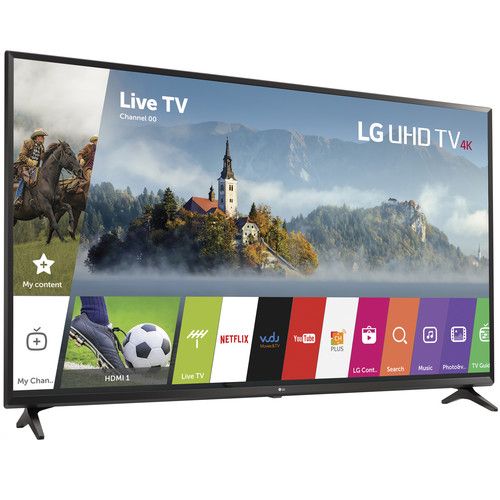 LG UJ6300-Series 49 -Class HDR UHD Smart IPS LED TV
