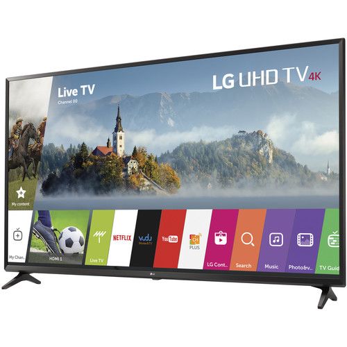 LG UJ6300-Series 49 -Class HDR UHD Smart IPS LED TV