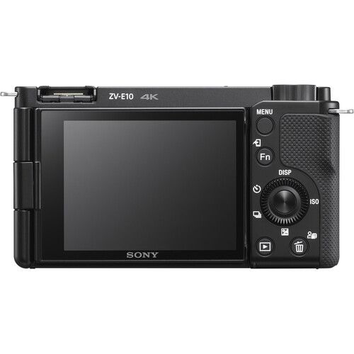 Sony ZV-E10 Mirrorless Camera (Body Only, Black)