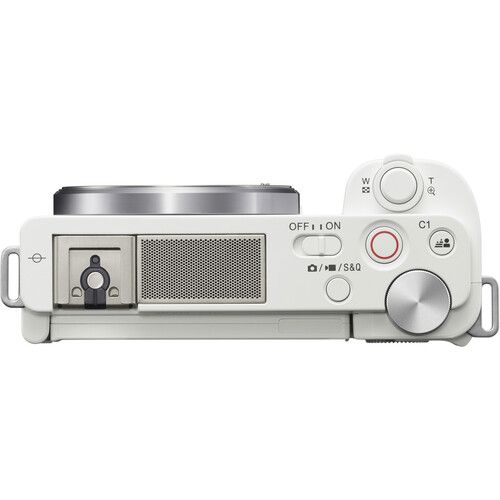 Sony ZV-E10 Mirrorless Camera (Body Only, White)