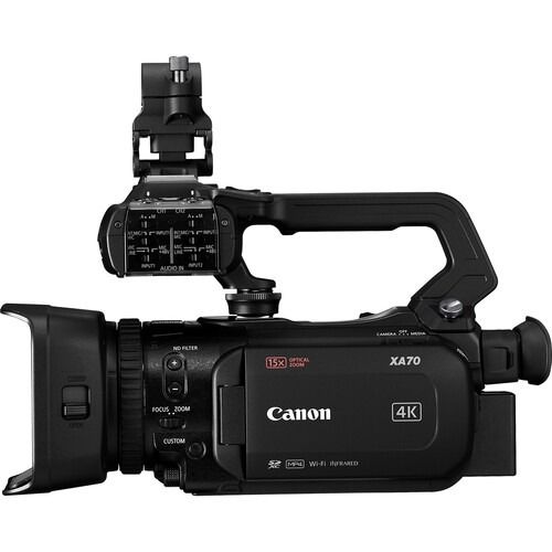 Canon XA70 UHD 4K30 Camcorder with Dual-Pixel Autofocus