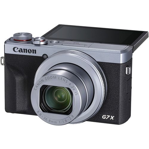 Canon PowerShot G7 X Mark III Digital Camera (Silver) Retail Kit