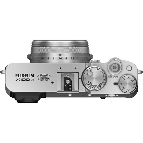 FUJIFILM X100VI Digital Camera (Silver) Retail Kit