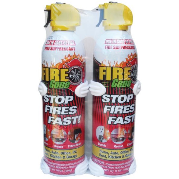 Fire Gone Supressant 16 Oz Bracket