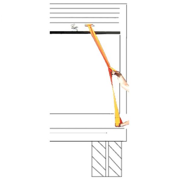 Forearm Forklift Truck Door Pulldown Strp