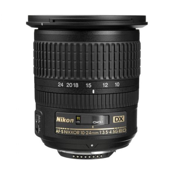 Nikon 10-24mm f/3.5-4.5G ED AF-S DX-Nikkor Lens