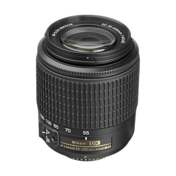 Nikon 55-200mm f/4-5.6G ED AF-S DX Autofocus Lens