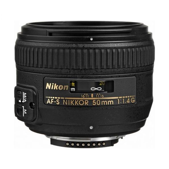 Nikon AF-S Nikkor 50mm f/1.4G Autofocus Lens