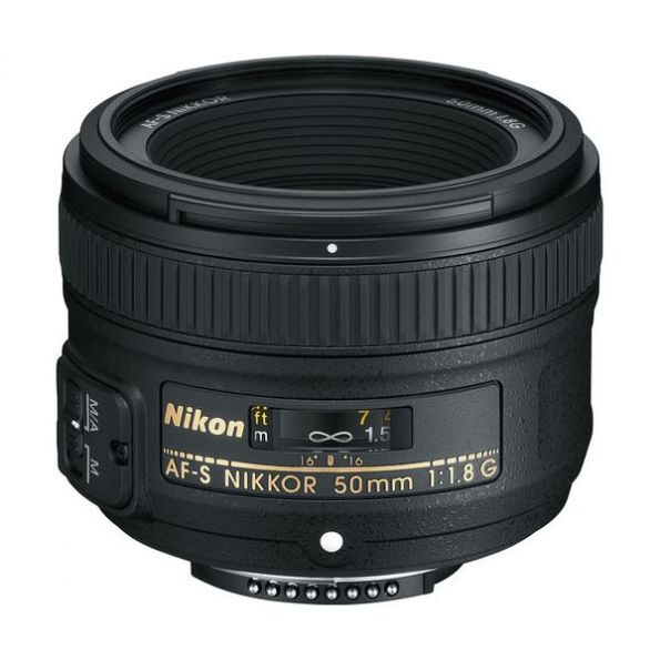 Nikon 50mm f/1.8G AF-S Nikkor Lens