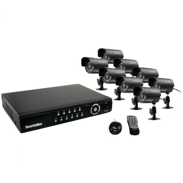 Security Man Network Dvr Sys 1tb