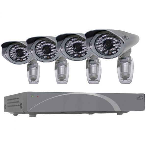 Svat 1tb 8ch Dvr & 4 Cam 11112