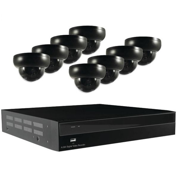 Clover Pro 16ch 2tb Dvr W 8 Cam