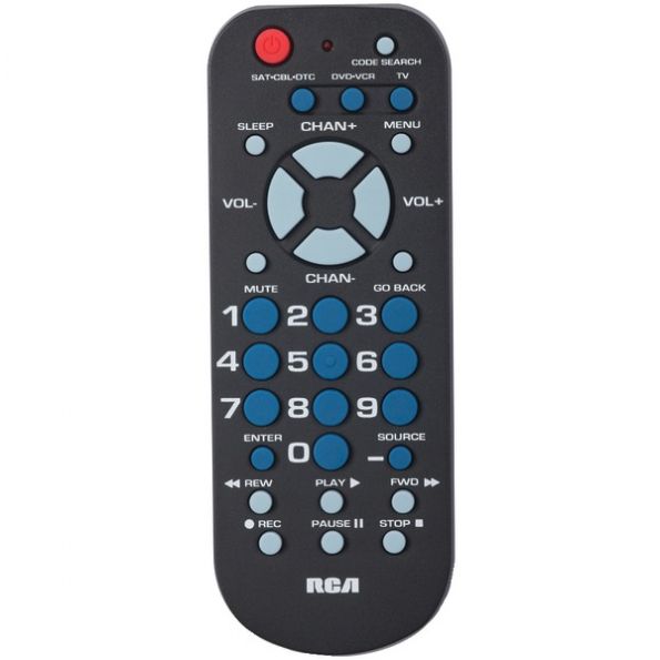 Rca 3 Dev Palm-sized Remote