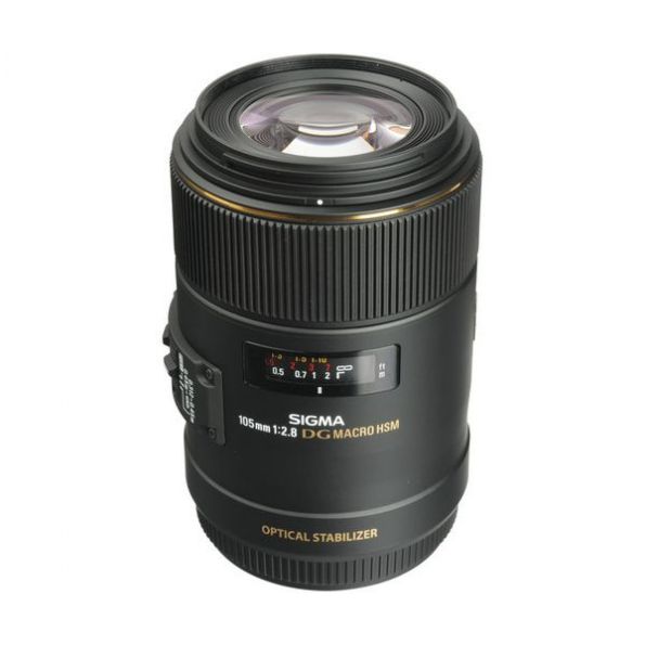 Sigma 105mm f/2.8 EX DG OS HSM Macro Lens for Canon