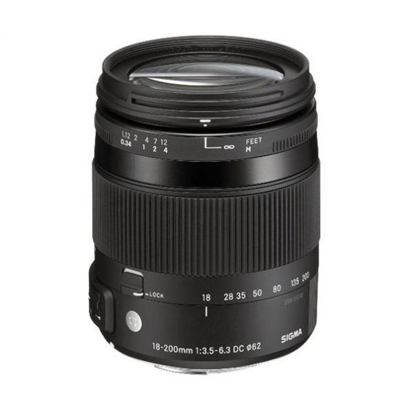 Sigma 18-200mm f/3.5-6.3 DC Macro OS HSM Lens For Canon