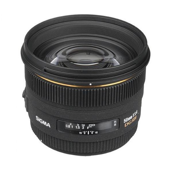 Sigma 50mm f/1.4 EX DG HSM Autofocus Lens for Canon