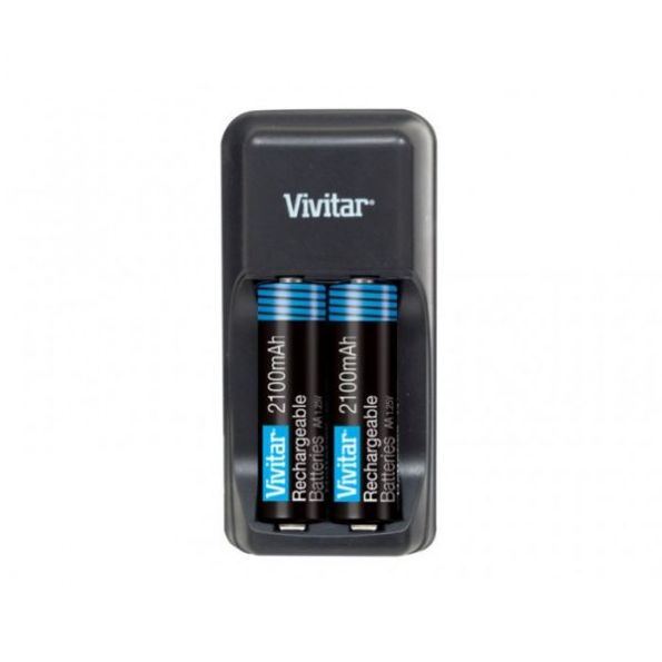 Vivitar BC-161 AA/AAA Compact Travel Charger