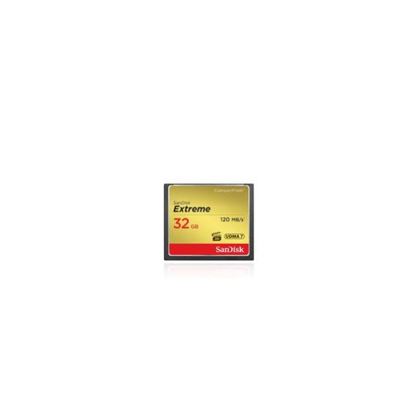 SanDisk 32 GB Extreme CompactFlash Memory Card (120mb/s)