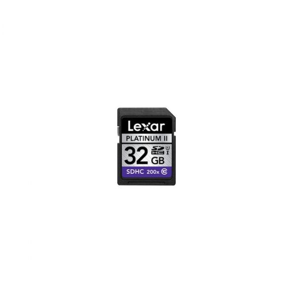 Lexar 32GB SDHC Memory Card Platinum II Class 10