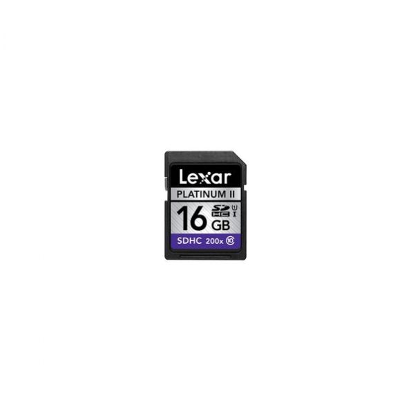 Lexar 16GB SDHC Memory Card Platinum II Class 10