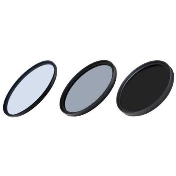 Precision 3 Piece Coated Filter Kit  (58mm)