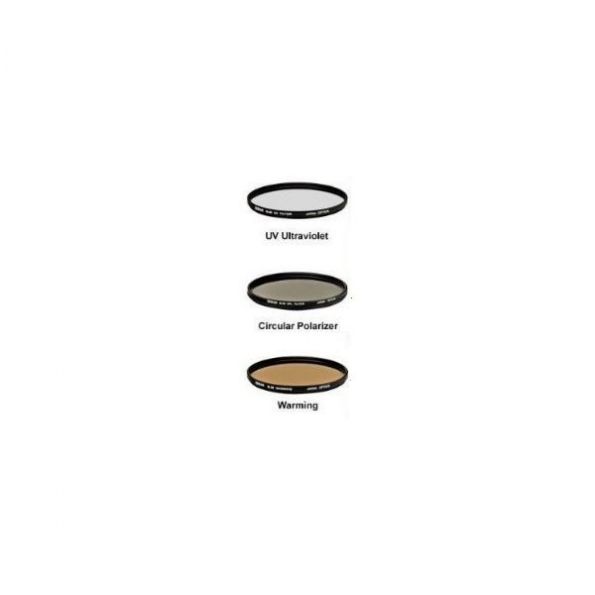 Precision 3 Piece Multi Coated Glass Filter Kit   (62mm)