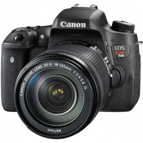 Canon EOS Rebel T6s DSLR Camera with 18-135mm Lens