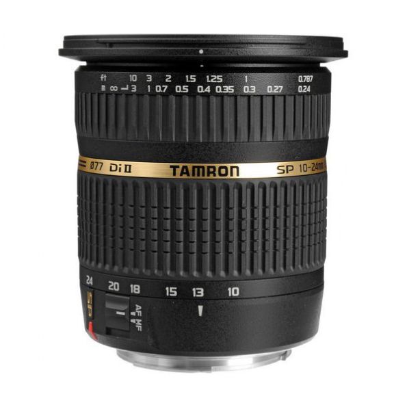 Tamron SP AF 10-24mm f / 3.5-4.5 DI II Zoom Lens For Canon DSLR Cameras