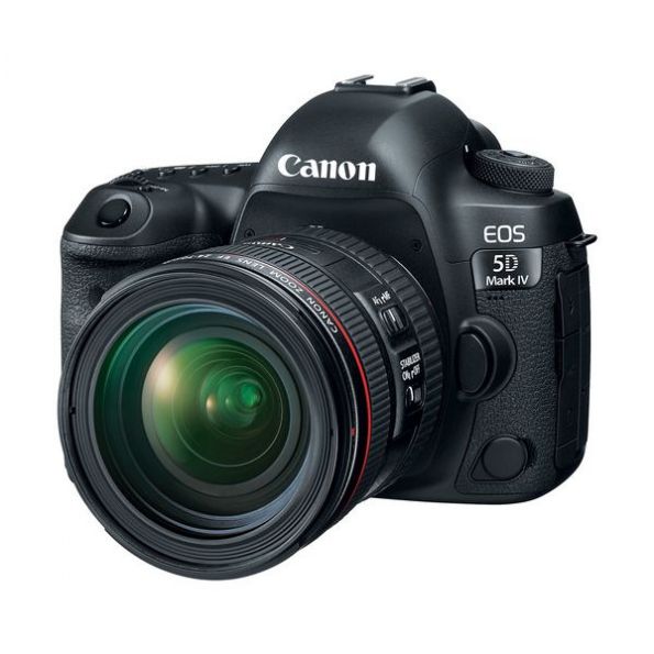 Canon EOS 5D Mark IV DSLR Camera with 24-70mm f/4L Lens