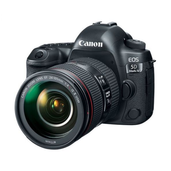 Canon EOS 5D Mark IV DSLR Camera with 24-105mm f/4L II Lens