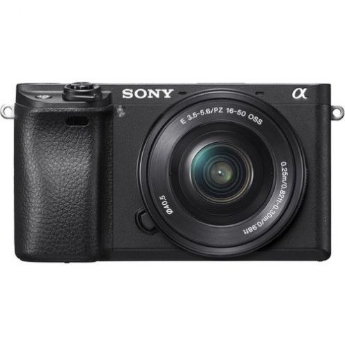 Sony Alpha a6300 Mirrorless Digital Camera with 16-50mm Lens