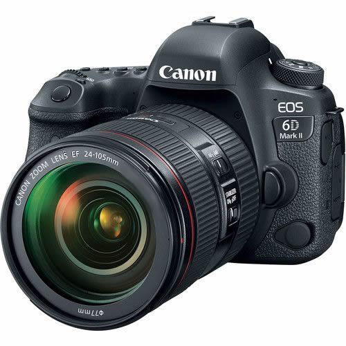 Canon EOS 6D Mark II DSLR Camera with 24-105mm Lens