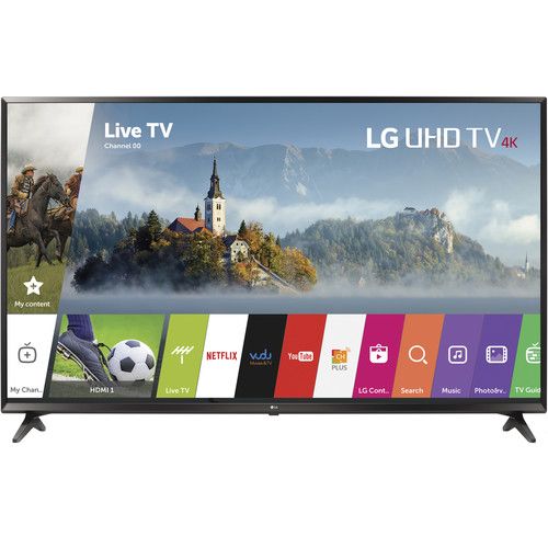 LG UJ6300-Series 49 -Class HDR UHD Smart IPS LED TV