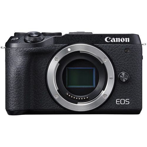 Canon EOS M6 Mark II Mirrorless Digital Camera (Black, Body Only)