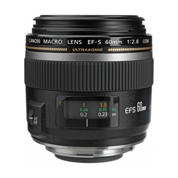 Canon EF-S 60mm f/2.8 Macro USM Lens Retail Kit