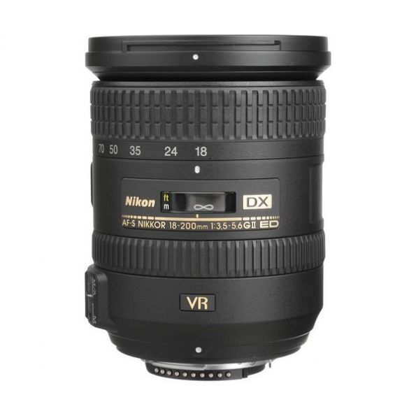 Nikon 18-200mm f/3.5-5.6G AF-S DX NIKKOR ED VR II Lens Retail Kit