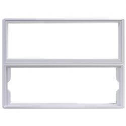 M&s Systems Combo Frame White