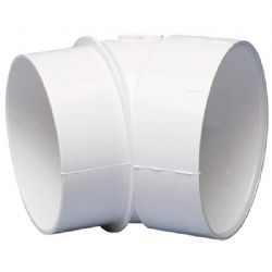 Airvac 45deg Spigot Pvc Fitting