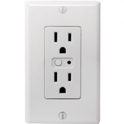 Linear Zwave Wall Sngl Outlet