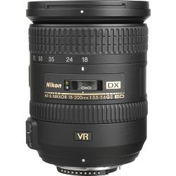 Nikon 18-200mm f/3.5-5.6G AF-S DX NIKKOR ED VR II Lens