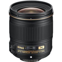 Nikon 28mm  AF-S Nikkor f/1.8G Lens