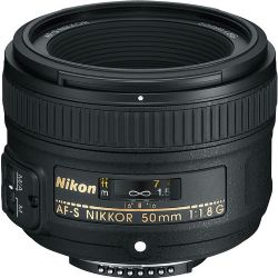 Nikon 50mm f/1.8G AF-S Nikkor Lens