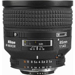 Nikon 85mm f/1.4D IF Telephoto AF Nikkor Autofocus Lens