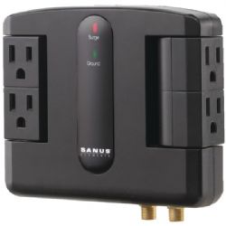 Sanus 4 Outlet Surge Protector