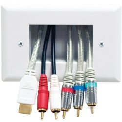 Peerless-av Small Plastic Cab Plate