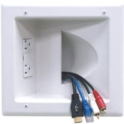 Peerless-av Cable Plate Wth Surge