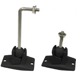 Omnimount Black Ss Uni 10 Lb Spkr