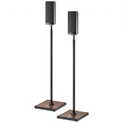 Omnimount Blk Gemini Speaker Stand