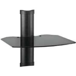 Omnimount Black Tria 1 Shelf Wall